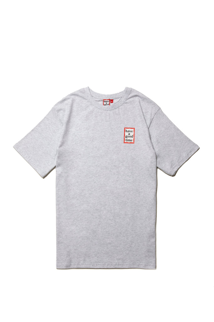 MINI FRAME S/S TEE ASH GRAY