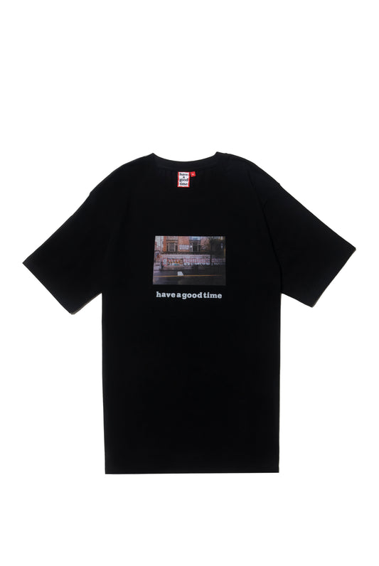 WHEATPASTE PHOTO S/S TEE BLACK