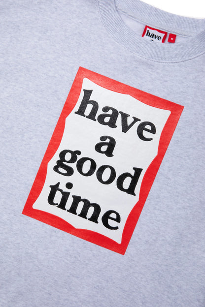 FRAME CREWNECK FL ASH GRAY