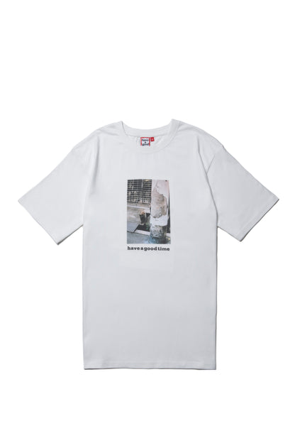 GOOD MEMORY PHOTO S/S TEE WHITE