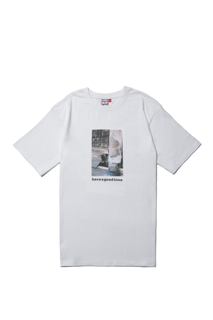 GOOD MEMORY PHOTO S/S TEE WHITE
