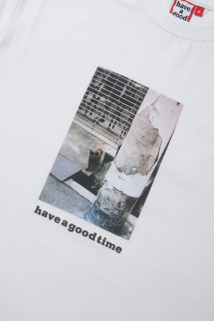 GOOD MEMORY PHOTO S/S TEE WHITE