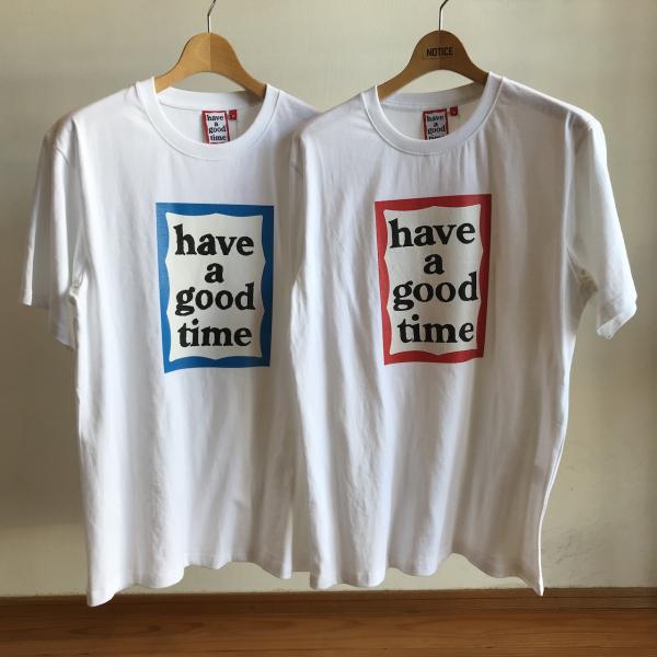 BLUE FRAME S/S TEE WHITE