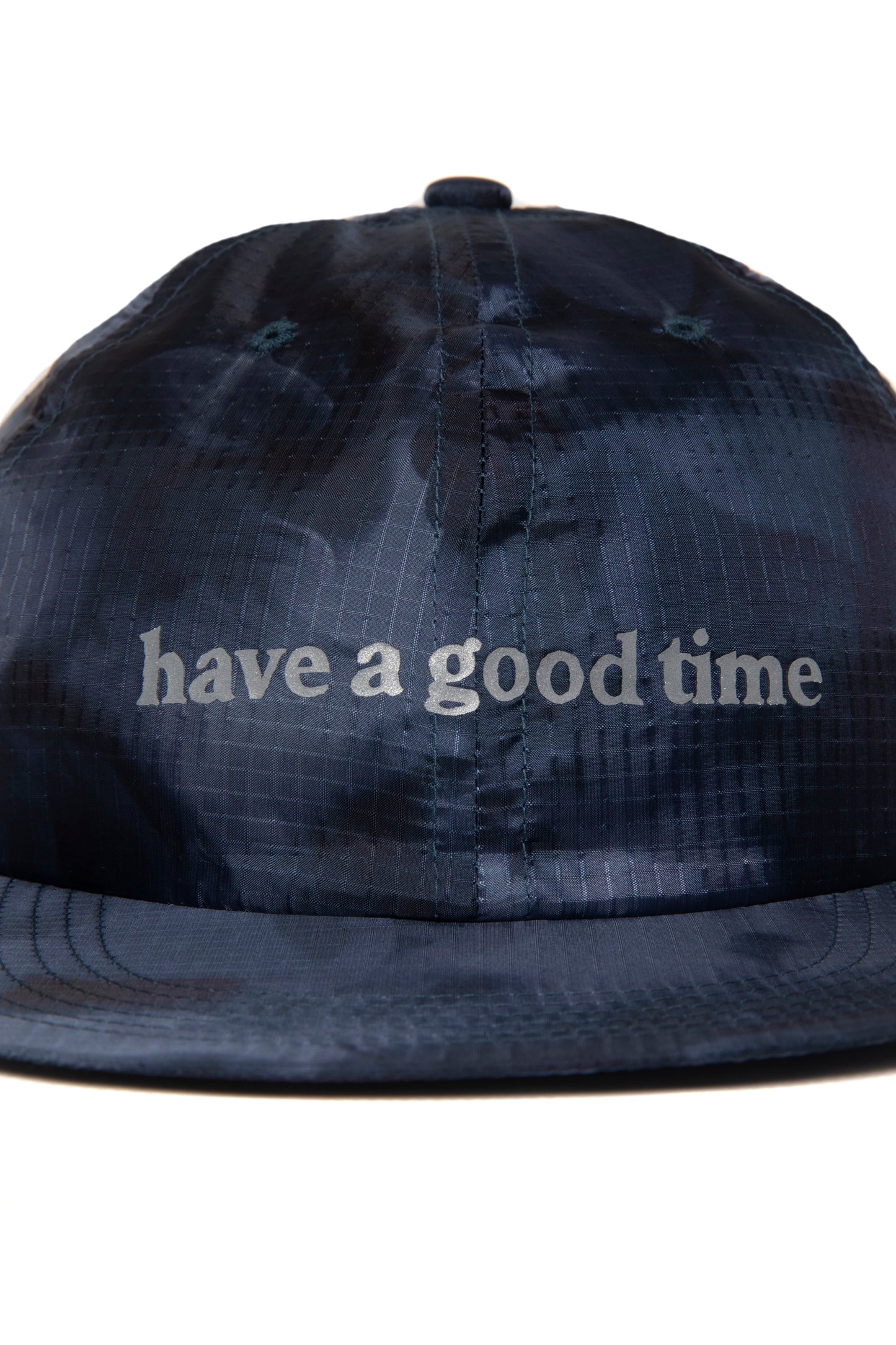 SIDE LOGO REFLECTIVE PRINT TIE DYE CAP NAVY