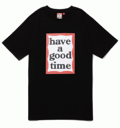 FRAME S/S TEE BLACK