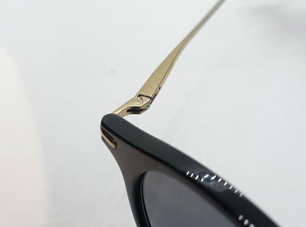 "SHELLEY" 01 ShinyBlack/Gold&Silver (Black/Clear)