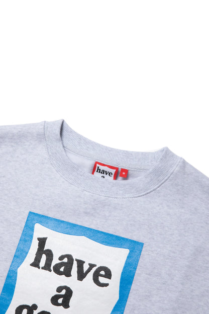 BLUE FRAME CREWNECK FL ASH GRAY