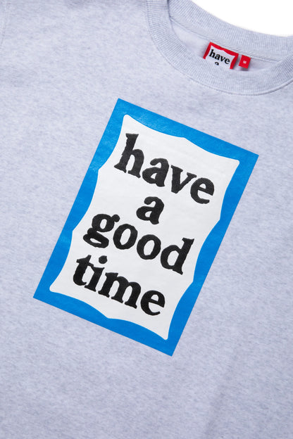 BLUE FRAME CREWNECK FL ASH GRAY