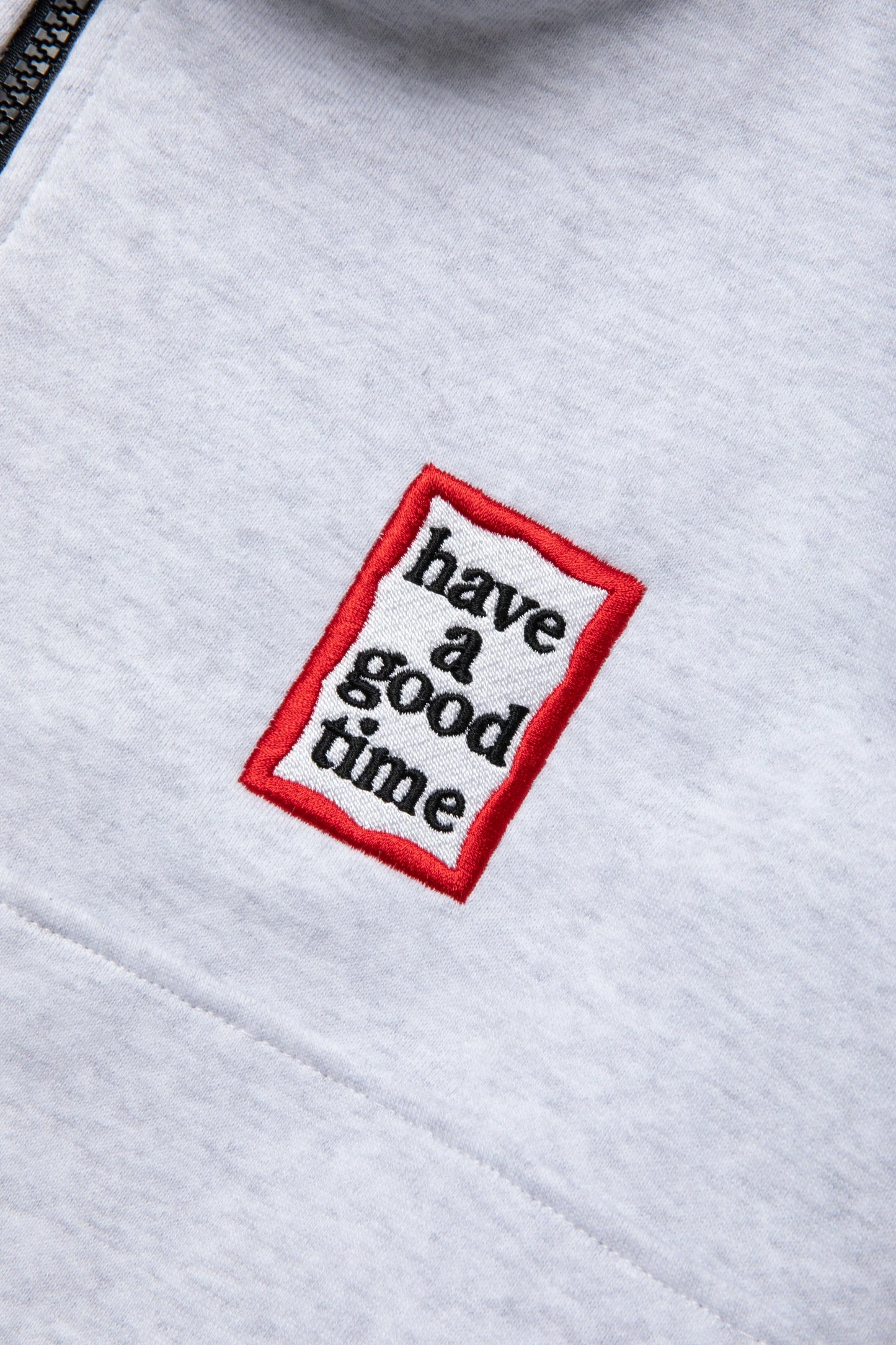 90'S MUST HALF-ZIP SWEATSHIRT FL ASH GRAY