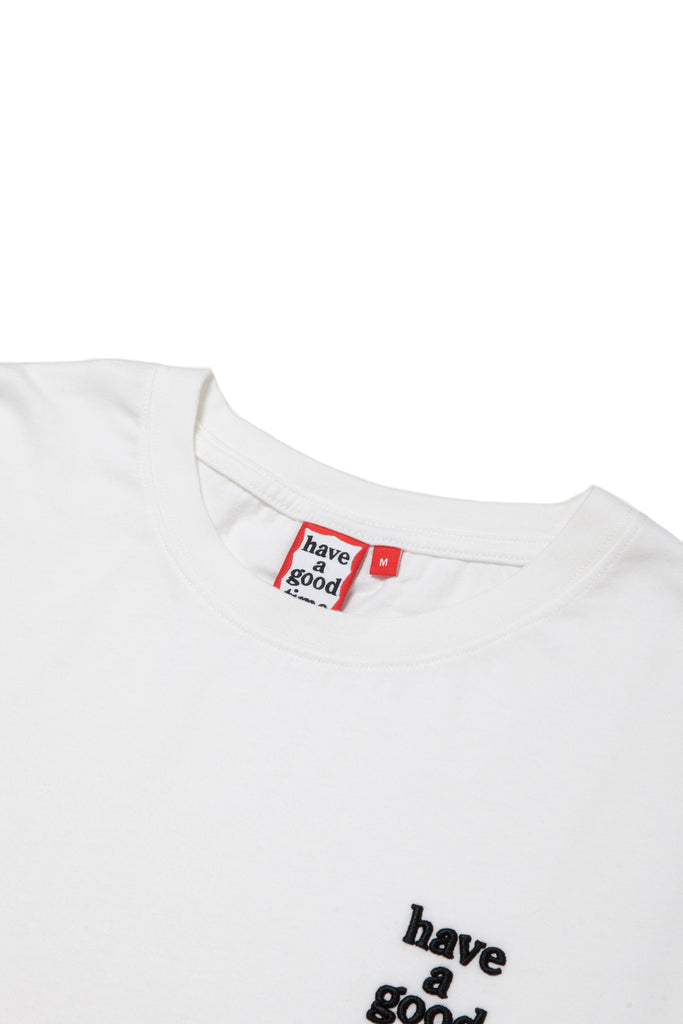MINI LOGO EMB S/S TEE WHITE
