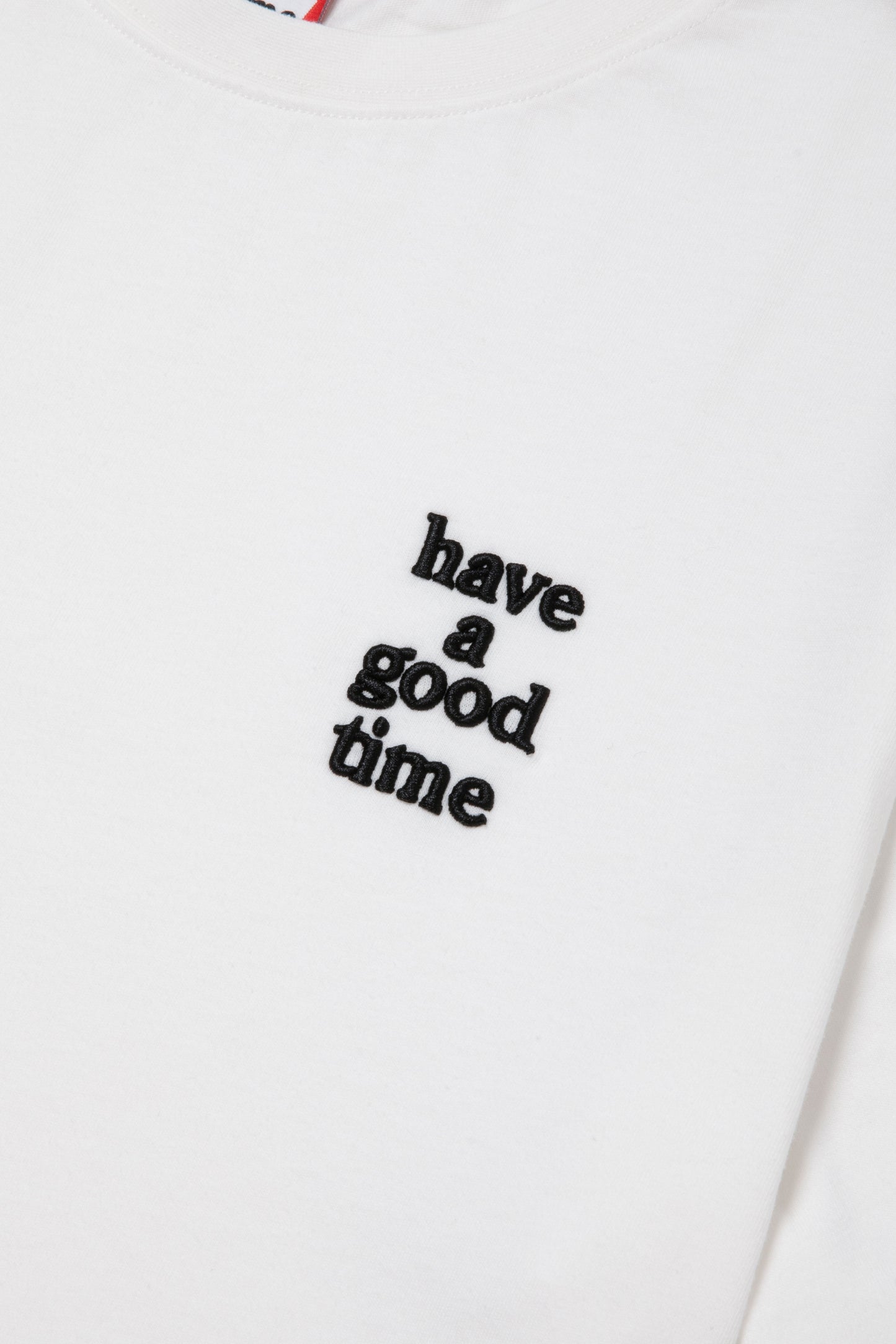 MINI LOGO EMB S/S TEE WHITE