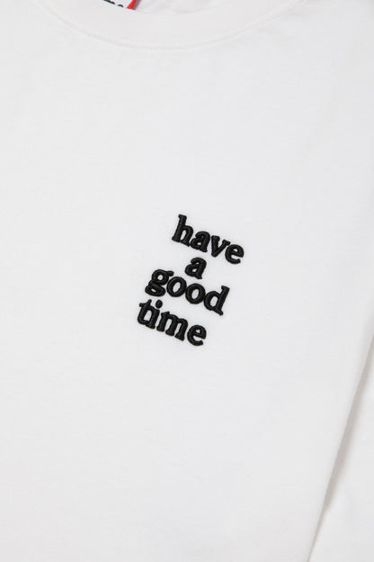 MINI LOGO EMB S/S TEE WHITE