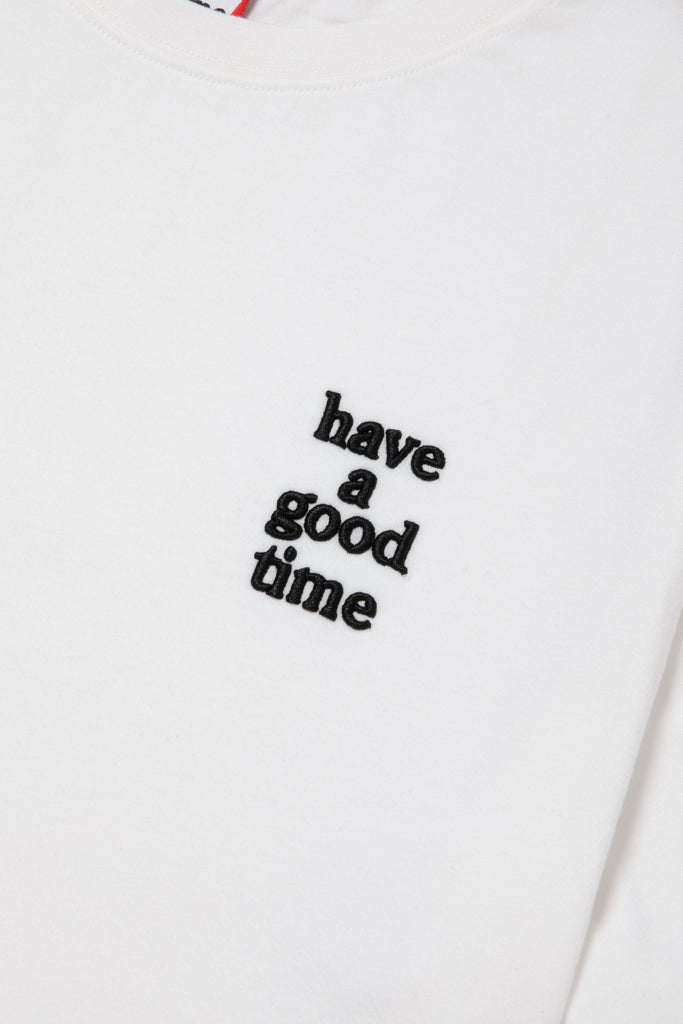 MINI LOGO EMB S/S TEE WHITE