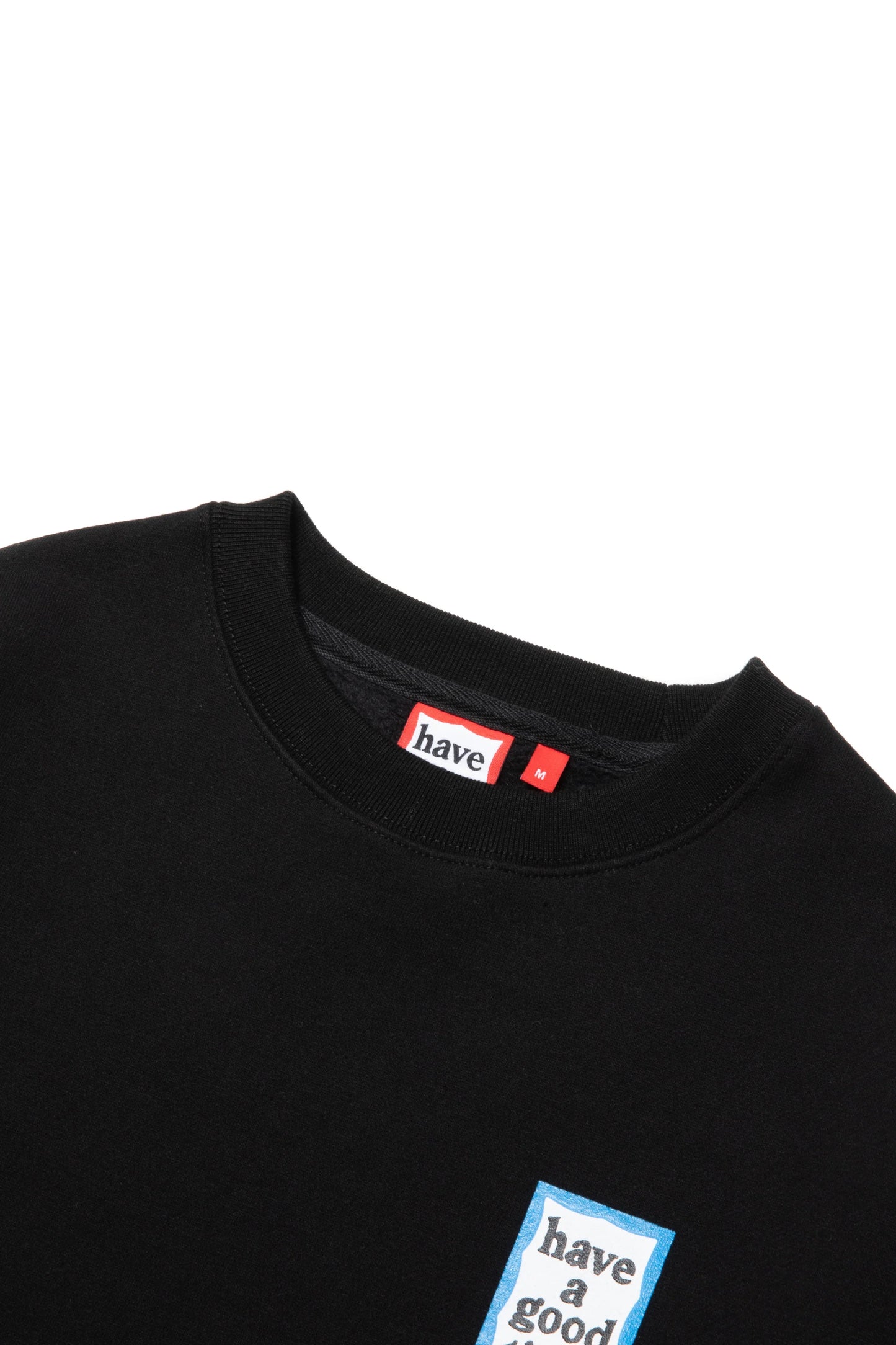 MINI BLUE FRAME CREWNECK FL BLACK