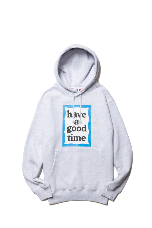 BLUE FRAME PULLOVER HOODIE FL ASH GRAY