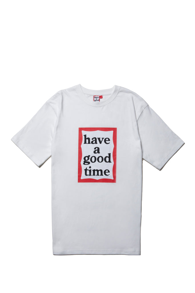 FRAME S/S TEE WHITE