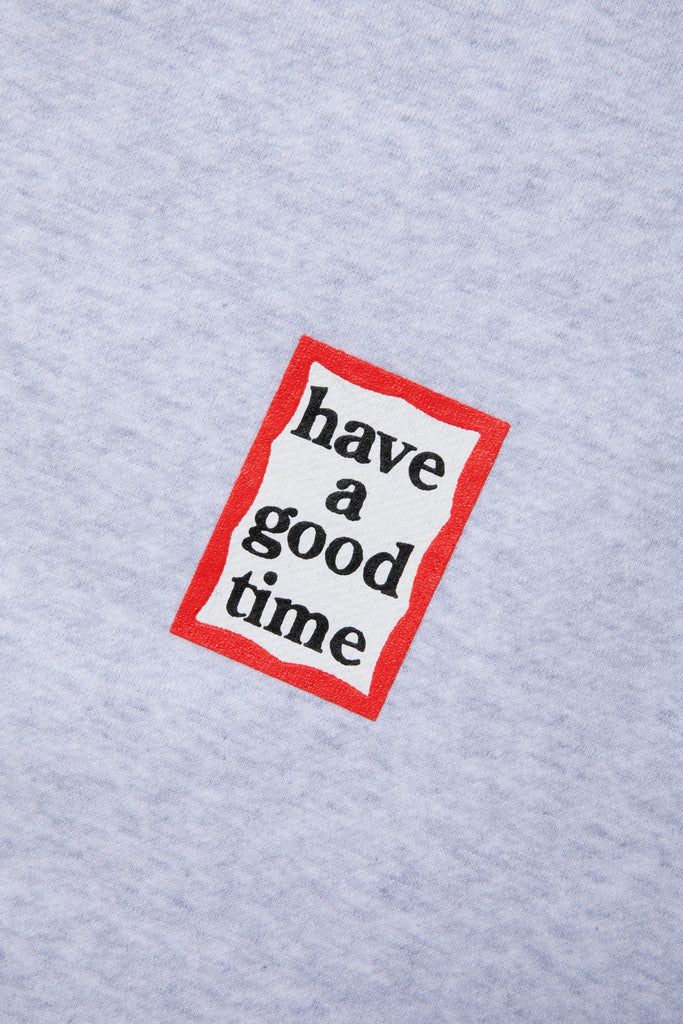 MINI FRAME CREWNECK FL HETHER GRAY