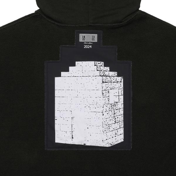 CES25CS12 ZIG MODEL HOODY BLACK