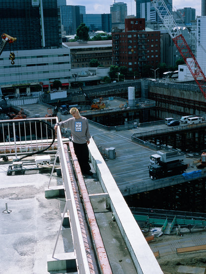 BLUE FRAME CREWNECK FL ASH GRAY