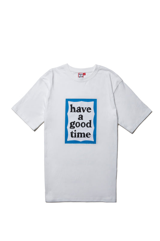 BLUE FRAME S/S TEE WHITE