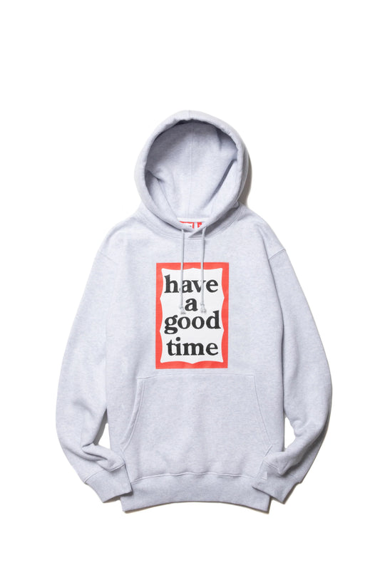 FRAME PULLOVER HOODIE FL ASH GREY