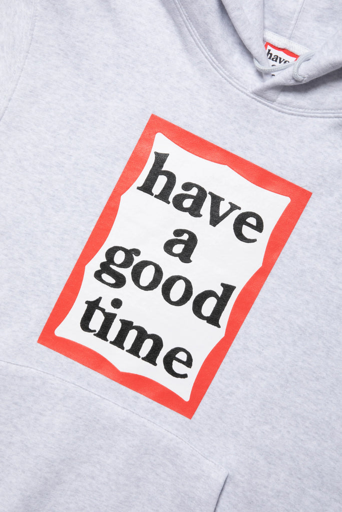 FRAME PULLOVER HOODIE FL ASH GREY