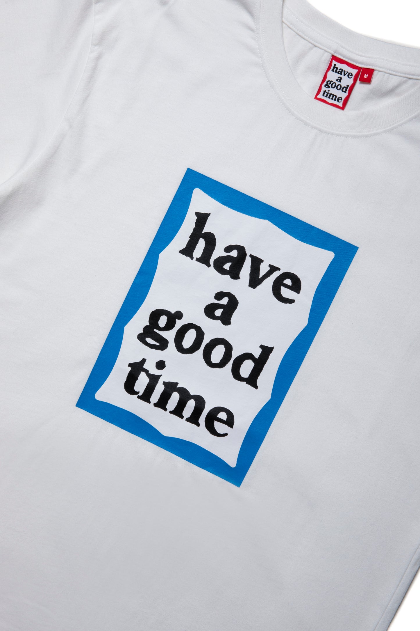 BLUE FRAME S/S TEE WHITE