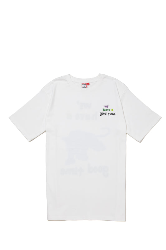 PANTHER S/S TEE WHITE