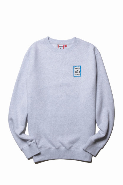 MINI BLUE FRAME CREWNECK FL ASH GREY