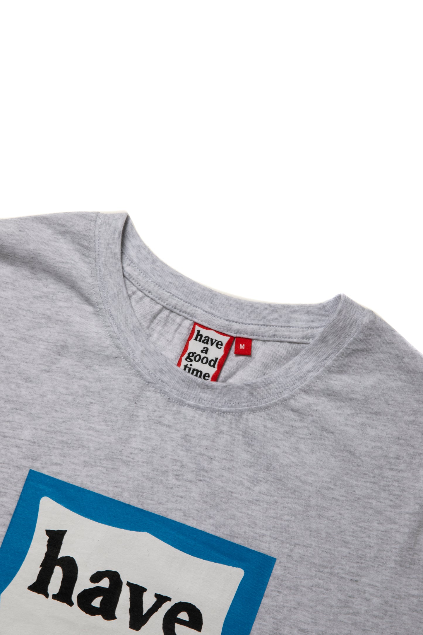 BLUE FRAME S/S TEE ASH GRAY