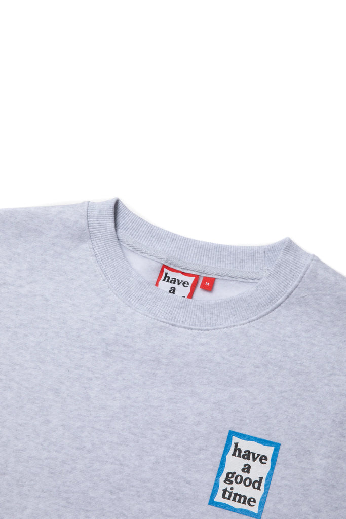 MINI BLUE FRAME CREWNECK FL ASH GREY