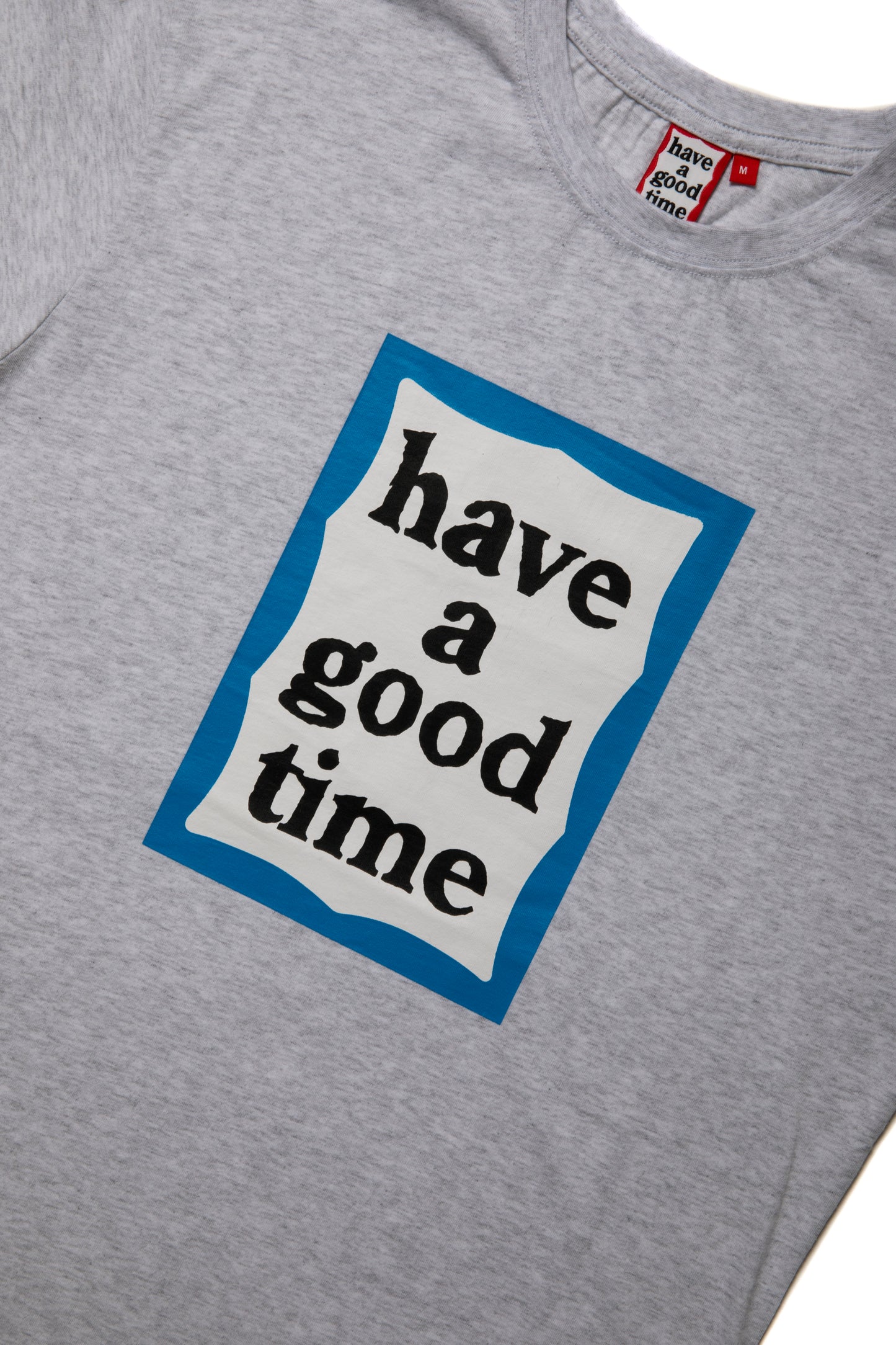 BLUE FRAME S/S TEE ASH GRAY