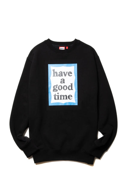 BLUE FRAME CREWNECK FL BLACK