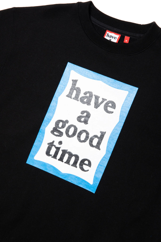 BLUE FRAME CREWNECK FL BLACK