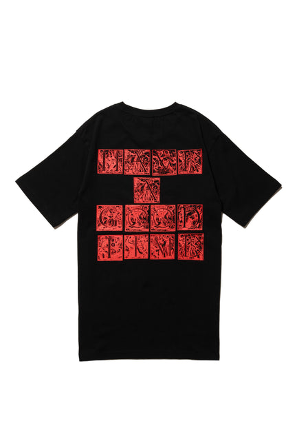 TAROT LOGO S/S TEE BLACK