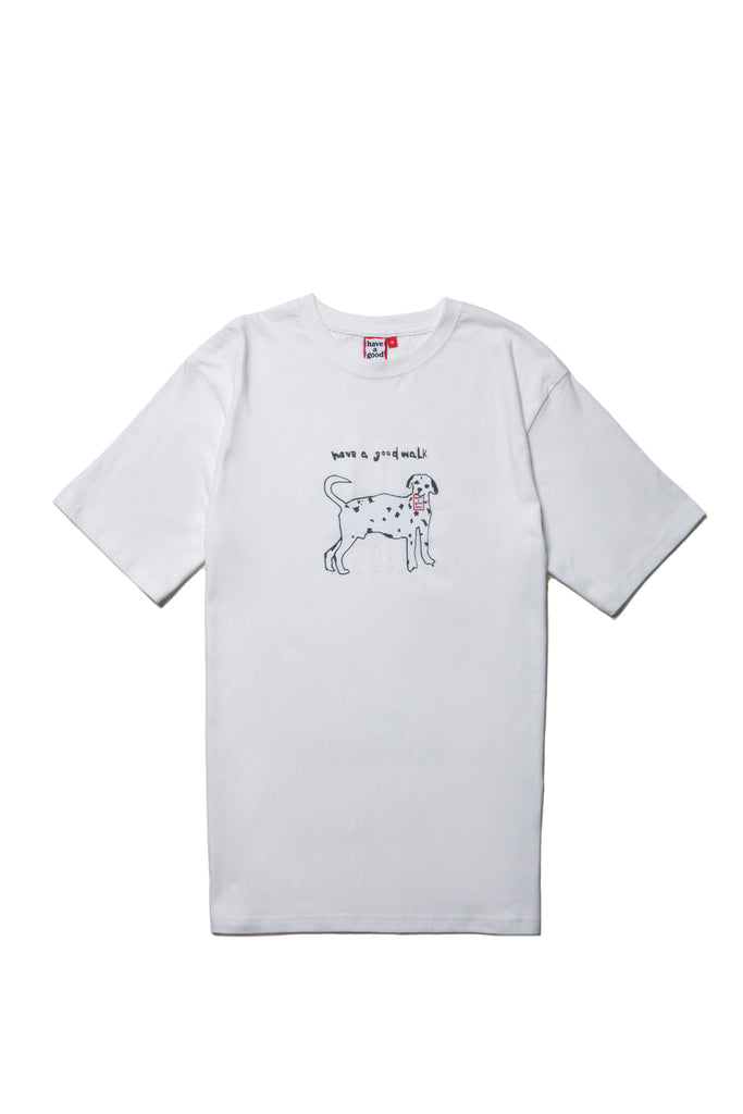 have a good walk LOGO S/S TEE WHITE