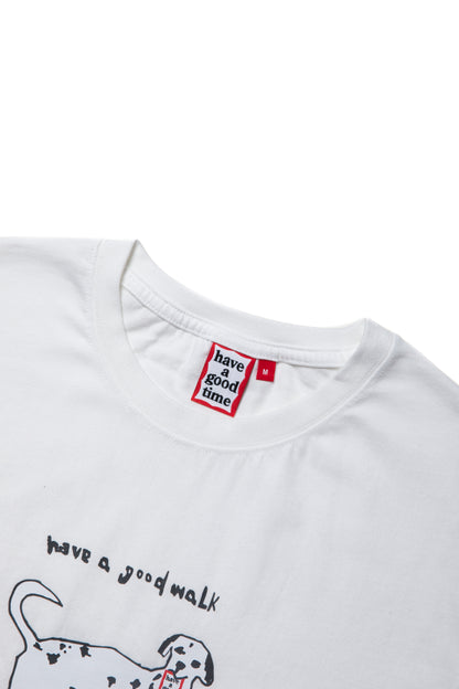 have a good walk LOGO S/S TEE WHITE