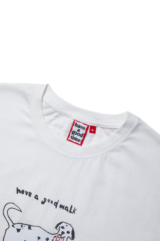 have a good walk LOGO S/S TEE WHITE