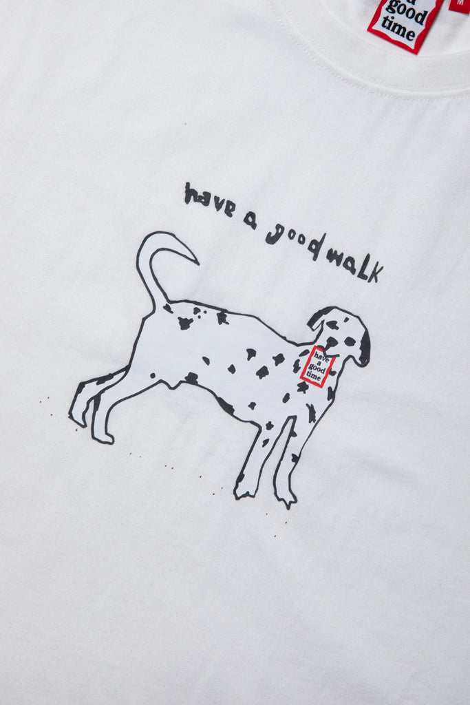 have a good walk LOGO S/S TEE WHITE