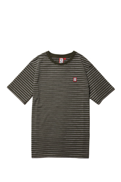 MINI MINI FRAME STRIPE S/S TEE GREEN