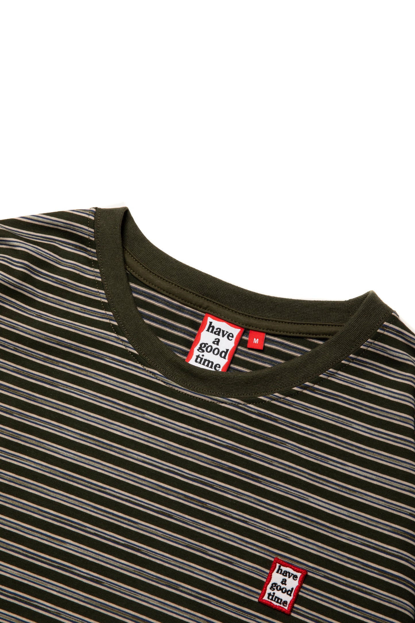 MINI MINI FRAME STRIPE S/S TEE GREEN