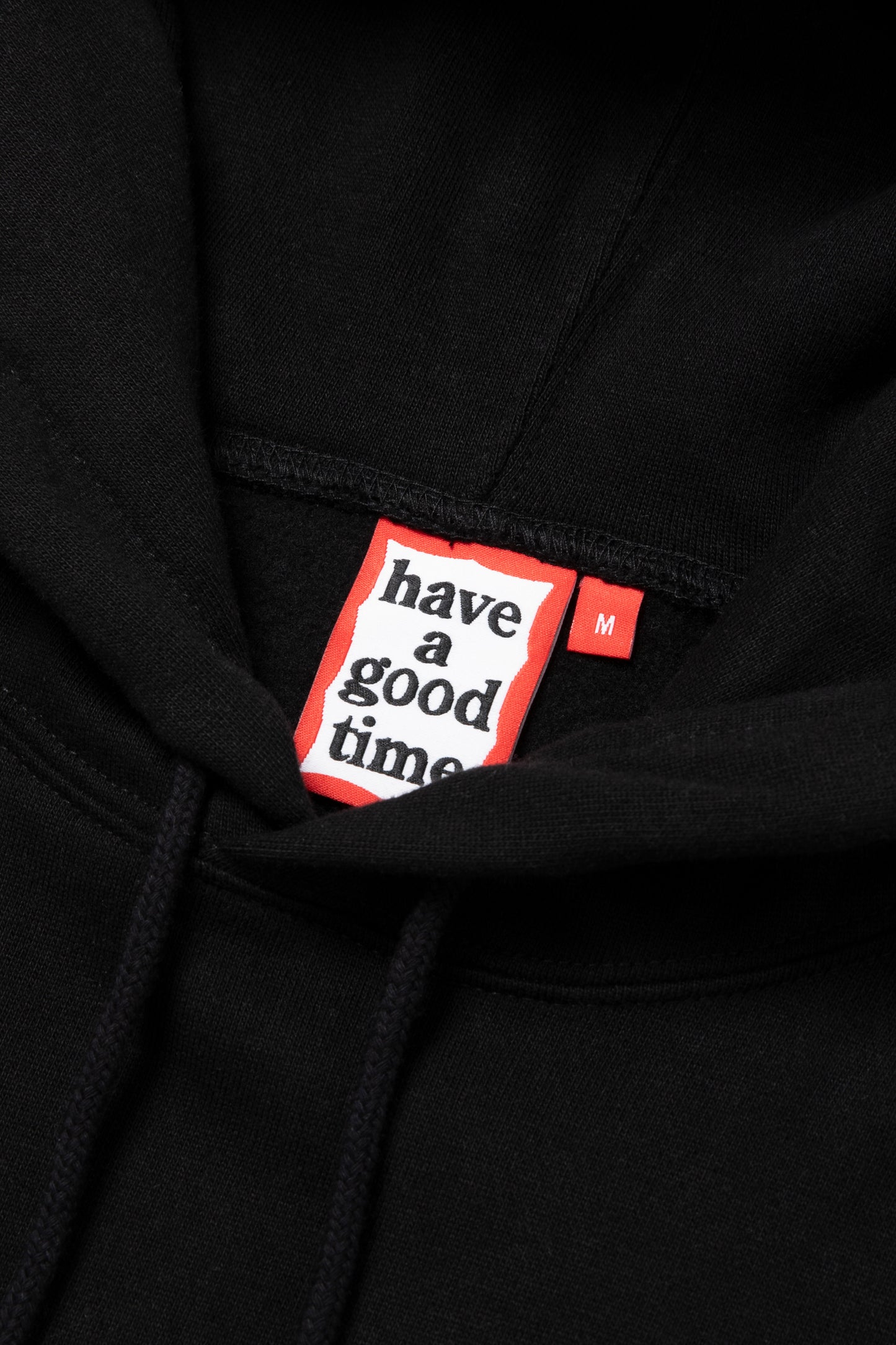 SIDE FRAME PULLOVER HOODIE FL BLACK