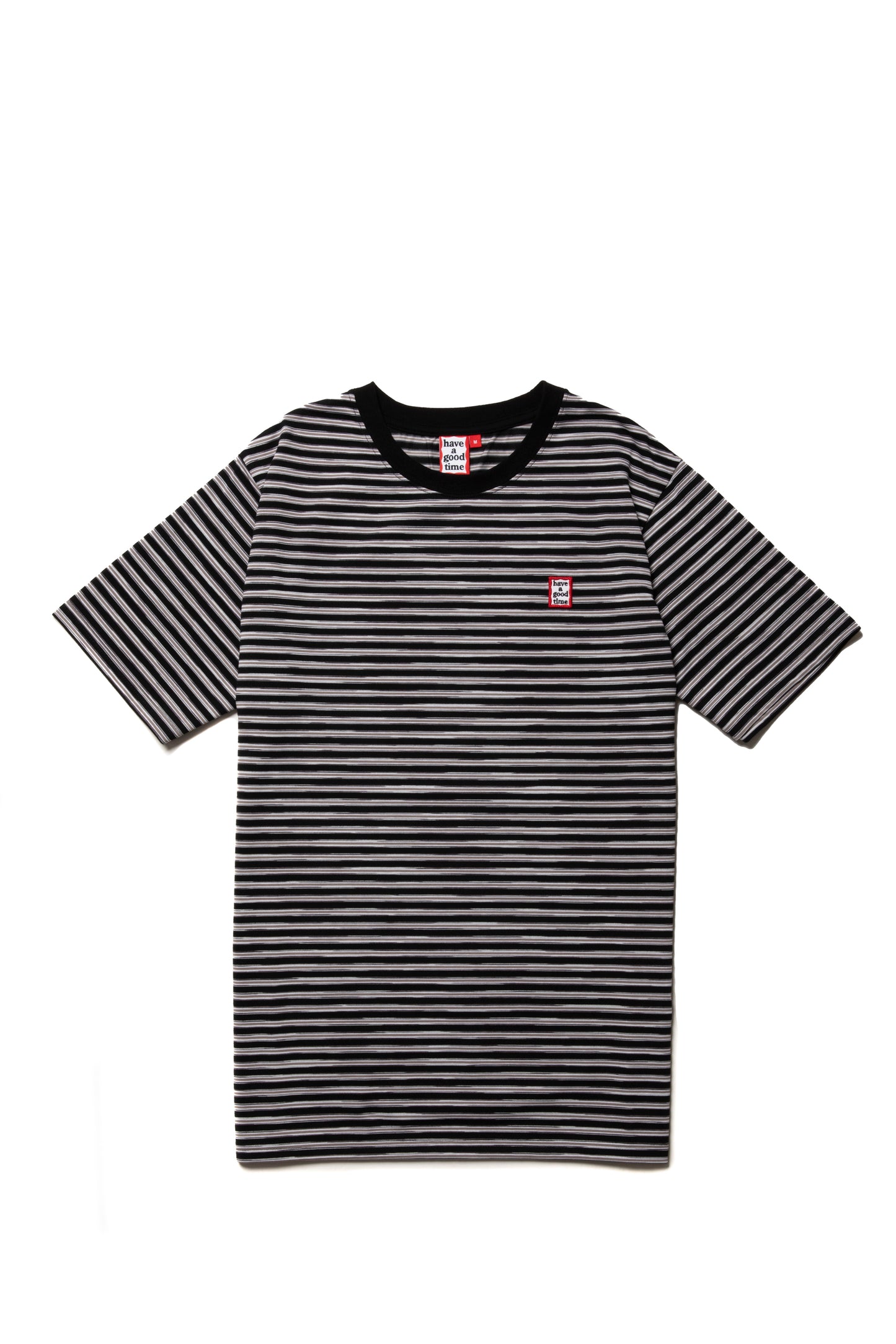 MINI MINI FRAME STRIPE S/S TEE BLACK