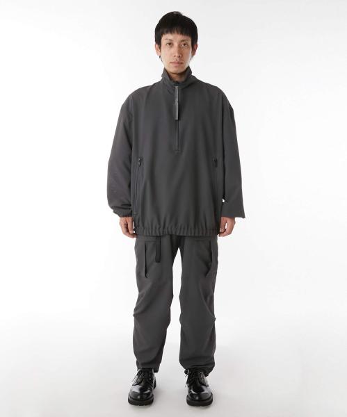 2251-BL02-007 PULLOVER BLOUSON BLACK