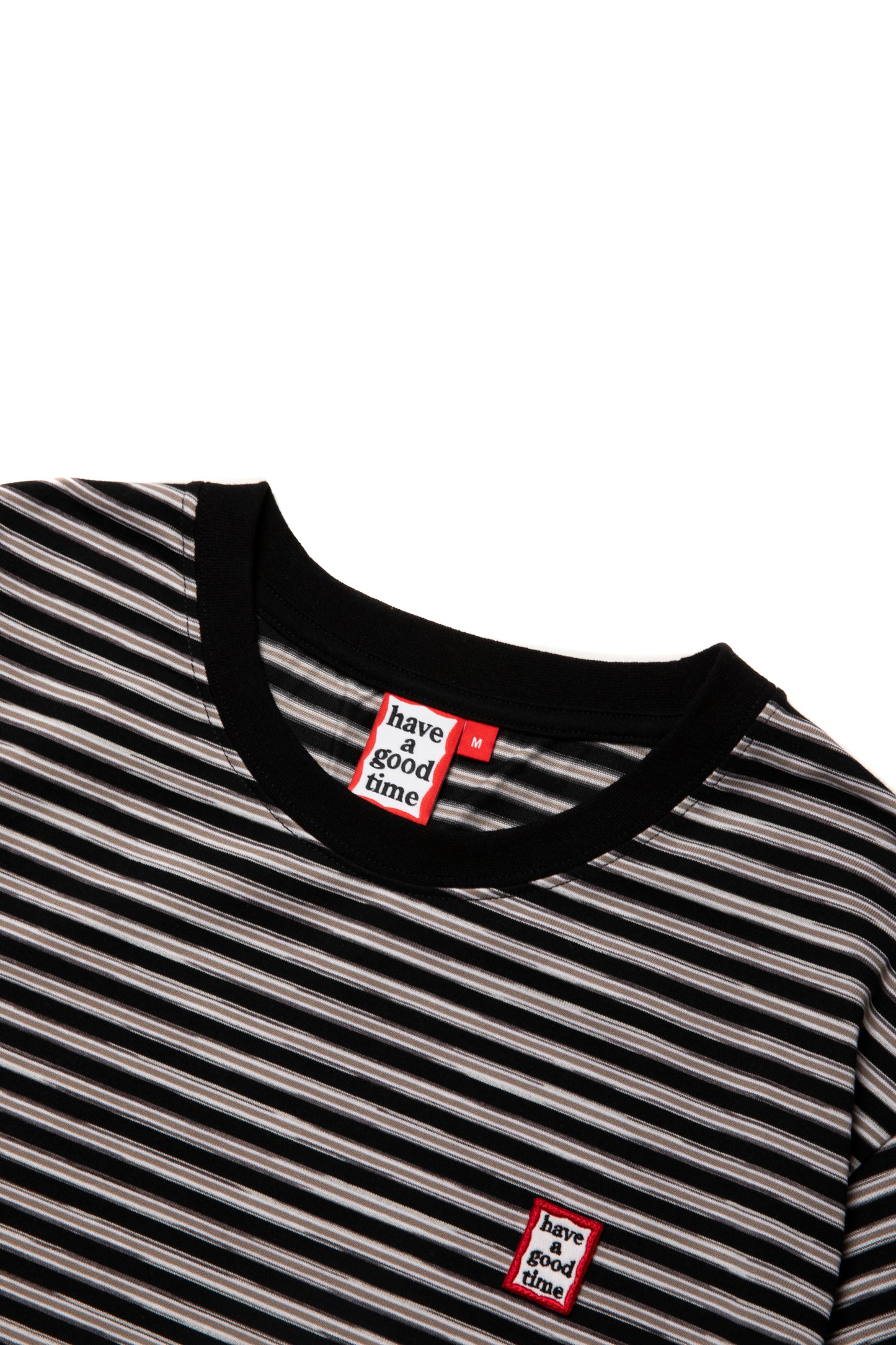 MINI MINI FRAME STRIPE S/S TEE BLACK