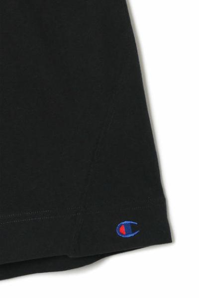C8-Z507/N.HOOLYWOOD × Champion HALF PANTS BLACK