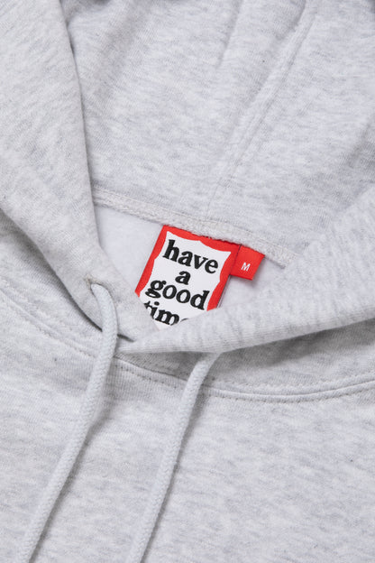 SIDE FRAME PULLOVER HOODIE FL ASH GRAY