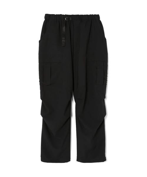 2251-CP24-007 WEBBING BELT CARGO PANTS BLACK