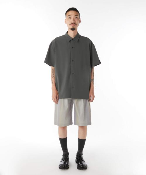 2251-SH50-003 HALF SLEEVE SHIRT CHARCOAL