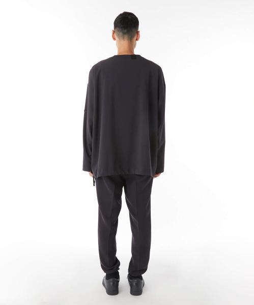 2251-CS14-003 / LONG SLEEVE T-SHIRT BLACK